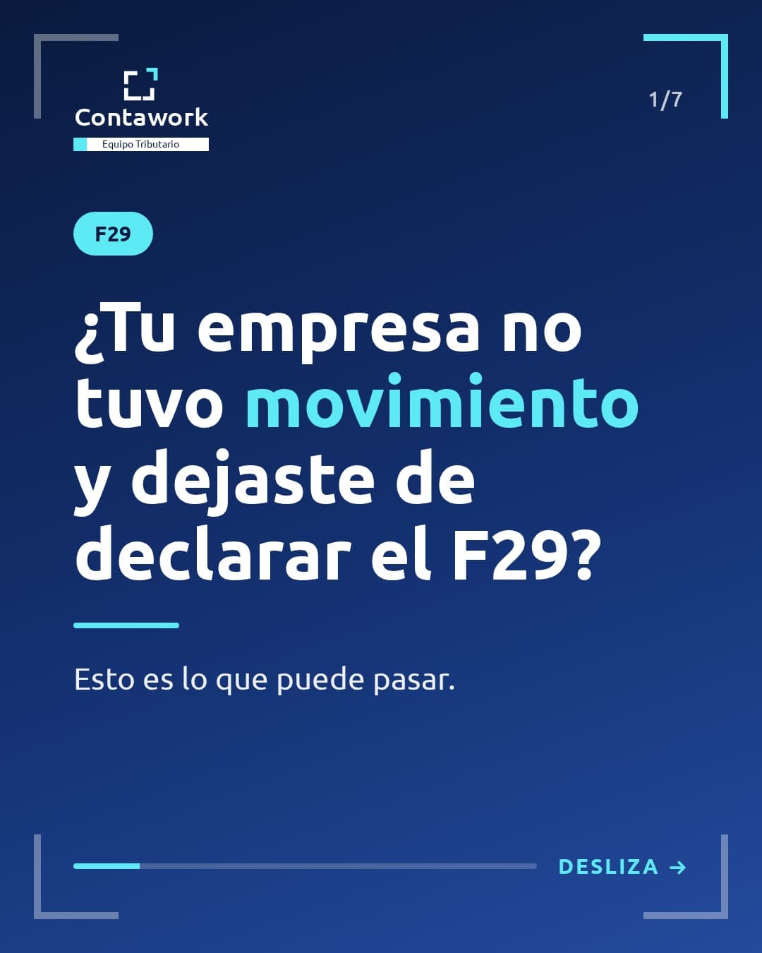 F29 sin movimiento: cuándo el SII puede declarar el término de giro de tu empresa