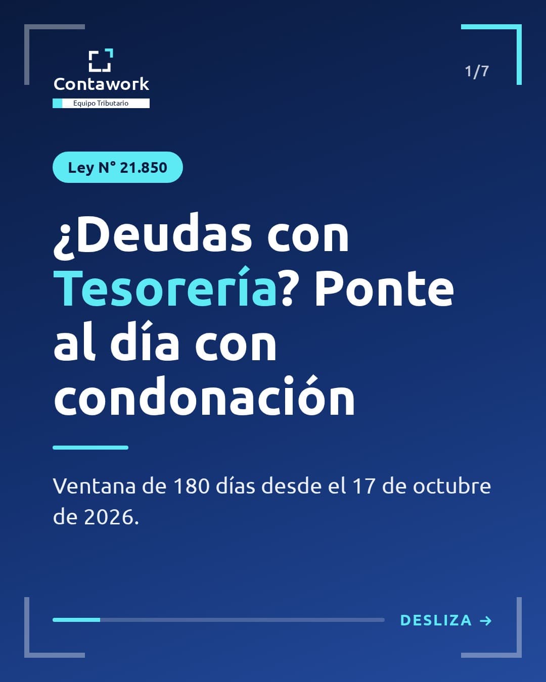 Condonación de Tesorería 2026: cómo ponerte al día con la Ley 21.850